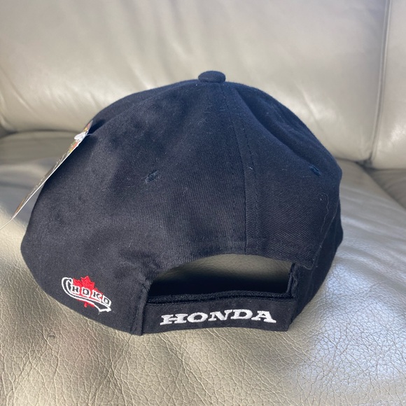 Choko Motorsports Honda Hat, Cap, Baseball Red Black & White NWT - Picture 4 of 7